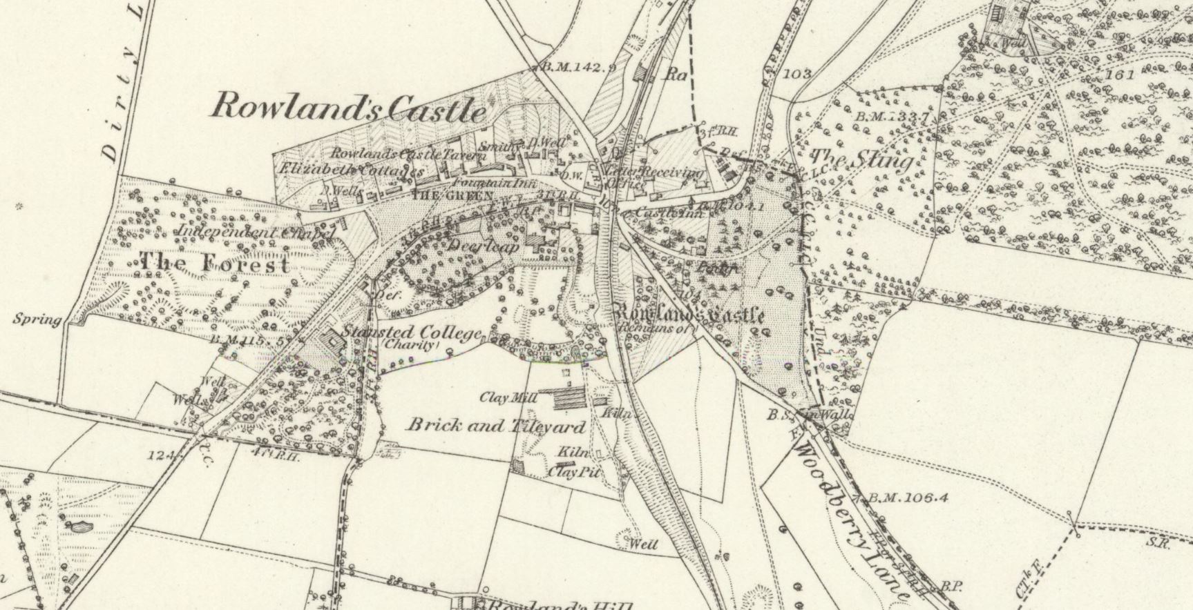 Walks and Maps Rowlands Castle History and Heritage